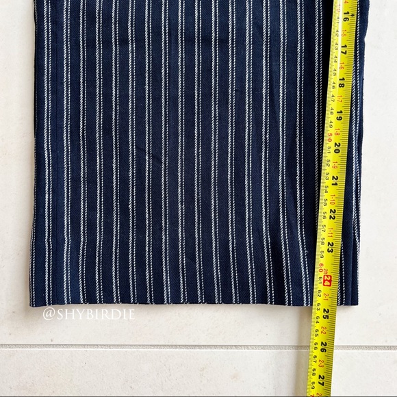 NWT J.Crew Point Sur Paper Bag Striped Pants - Picture 12 of 16